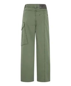 Denim Jeans|ONE TEASPOON Khaki New Fiction Wide Leg Cargo Jeans