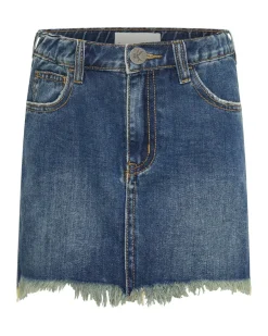 Clothing|ONE TEASPOON Kids Dirty Indigo 2020 Mini High Waist Denim Skirt