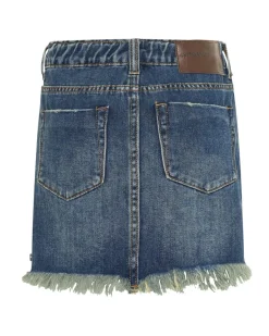 Clothing|ONE TEASPOON Kids Dirty Indigo 2020 Mini High Waist Denim Skirt