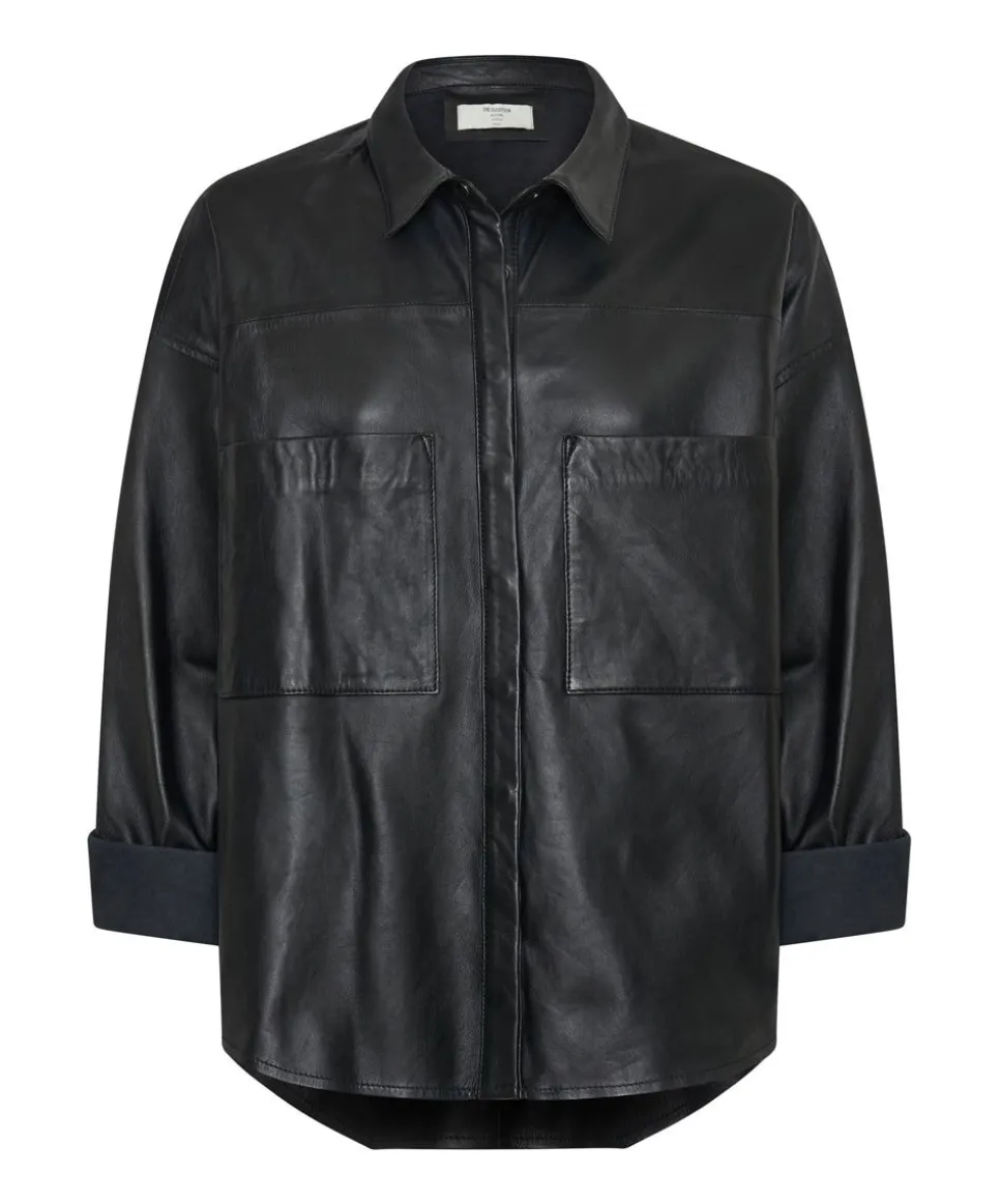 Leather Jackets|ONE TEASPOON Last Kiss Leather Daria Shacket