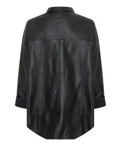 Leather Jackets|ONE TEASPOON Last Kiss Leather Daria Shacket