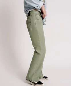 Denim Jeans|ONE TEASPOON Le Loop Super Khaki High Waist Charlie Flares