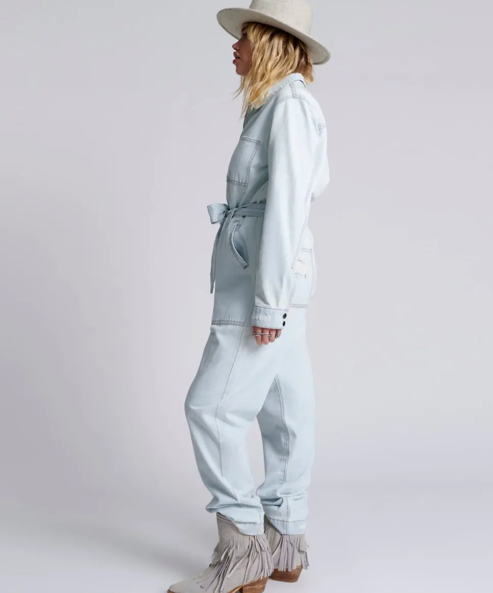 Denim Jumpsuits|ONE TEASPOON Le Surf Claudia Overall