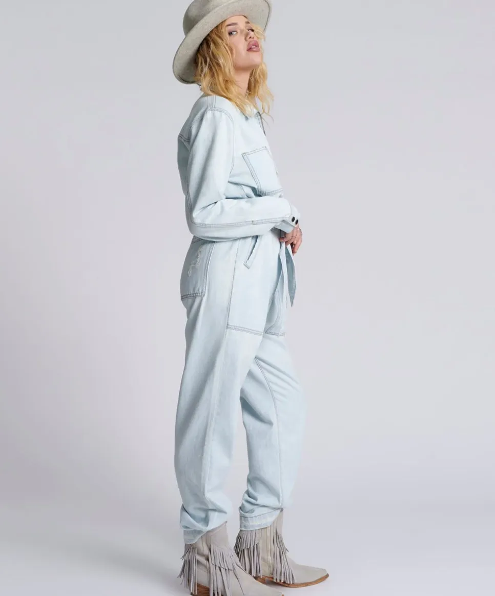 Denim Jumpsuits|ONE TEASPOON Le Surf Claudia Overall
