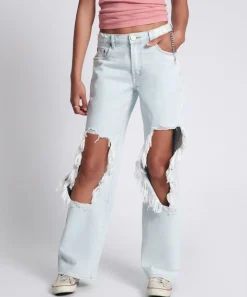Denim Jeans|ONE TEASPOON Le Surf Jackson Mid Waist Wide Leg Jeans