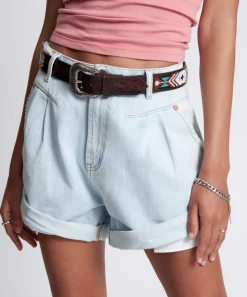 Denim Shorts|ONE TEASPOON Le Surf Streetwalker High Waist Denim Shorts