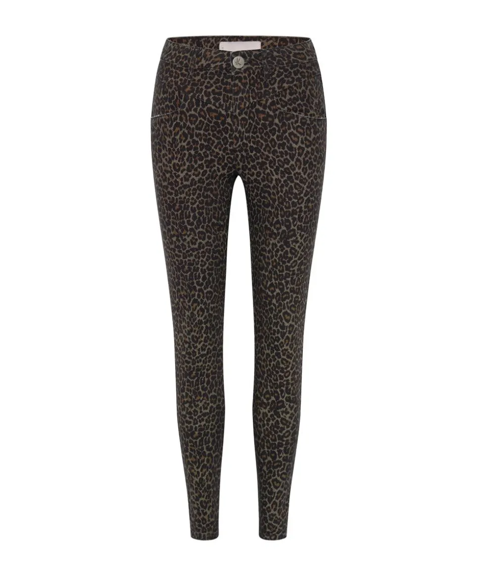 Denim Jeans|ONE TEASPOON Leopard Preachers High Waist Skinny Jeans