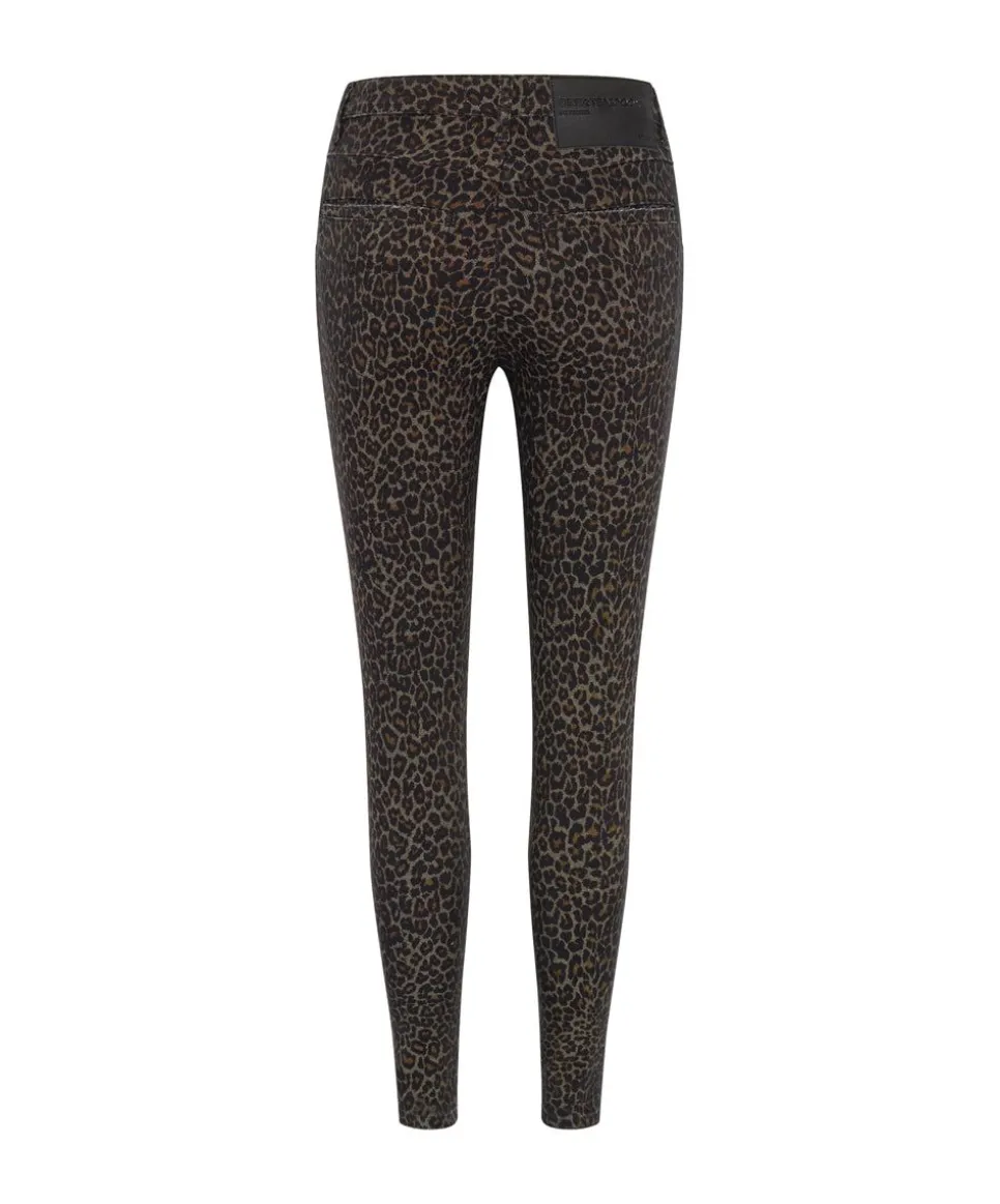 Denim Jeans|ONE TEASPOON Leopard Preachers High Waist Skinny Jeans