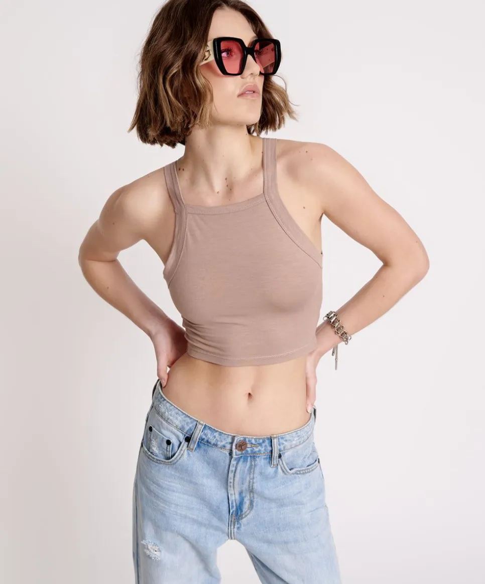 Tees & Tanks|ONE TEASPOON Lightning Bolt Rally Tank