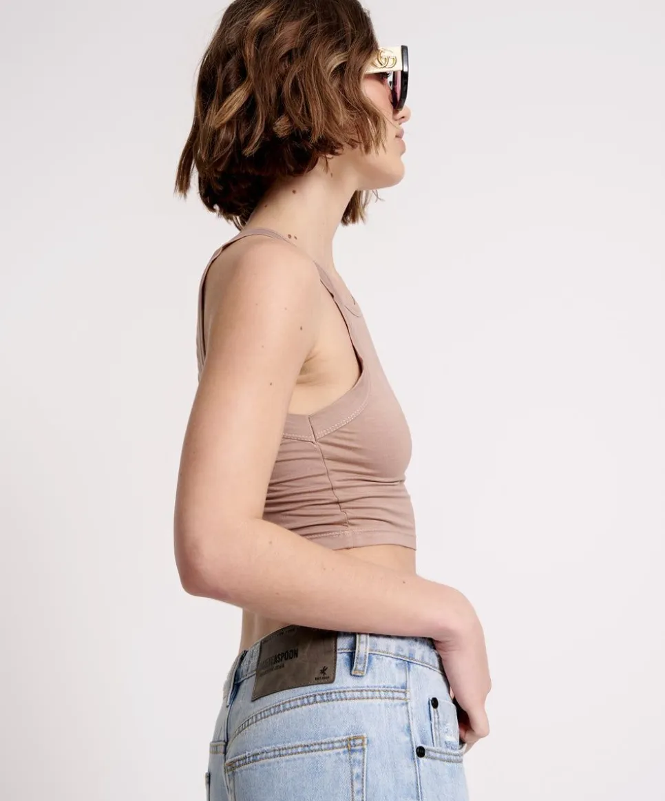 Tees & Tanks|ONE TEASPOON Lightning Bolt Rally Tank