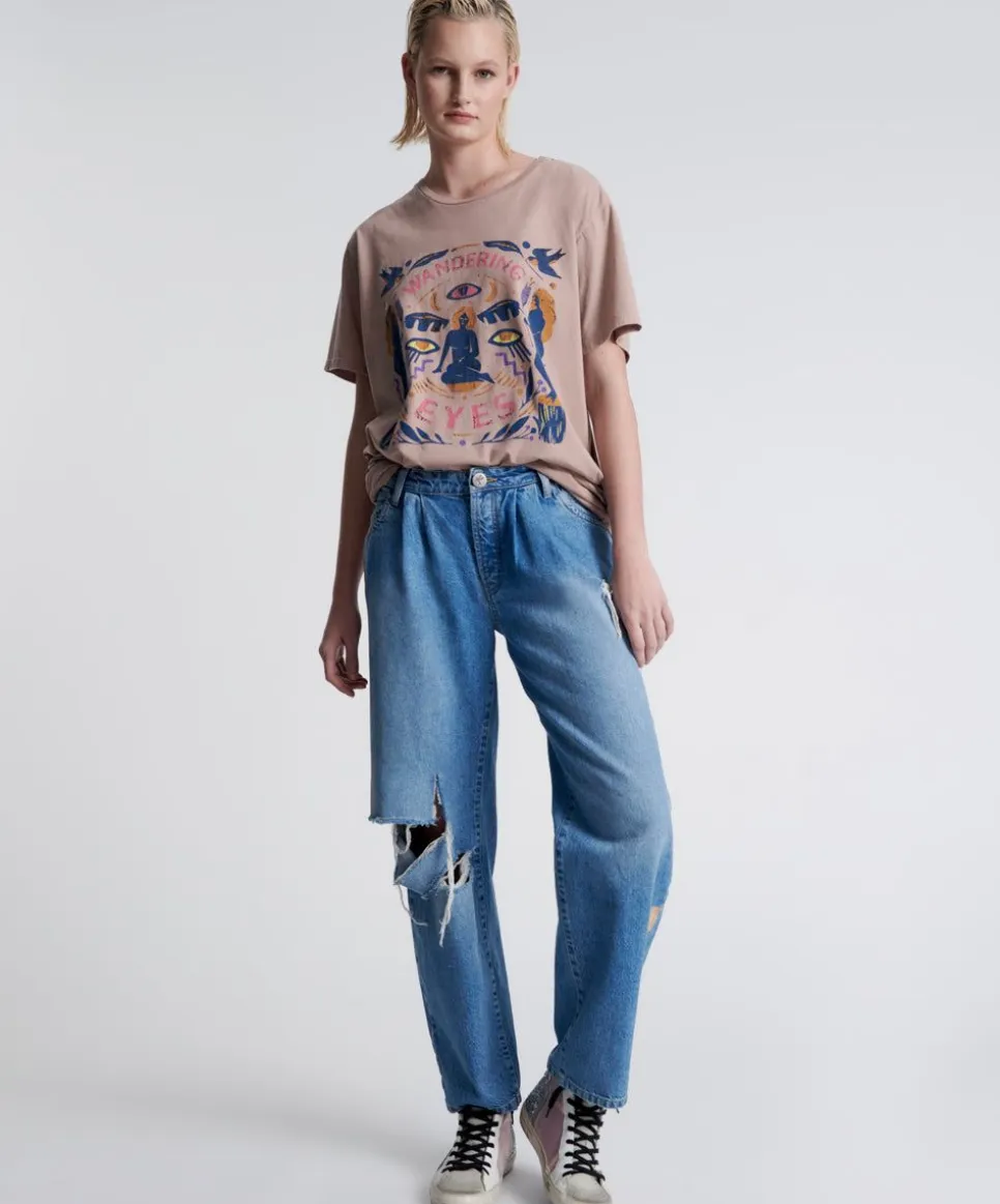 Denim Jeans|ONE TEASPOON Linear Blue Smiths Trouser Jeans