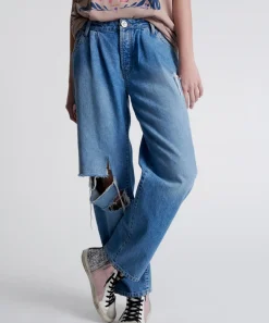 Denim Jeans|ONE TEASPOON Linear Blue Smiths Trouser Jeans