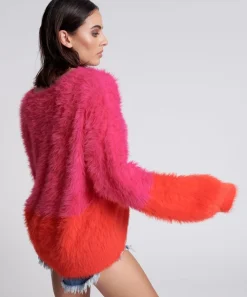 Knitwear|ONE TEASPOON Lost Signal Colour Block Sweater