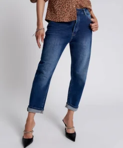 Denim Jeans|ONE TEASPOON Luxe Power Blue Bandit Relaxed Jeans
