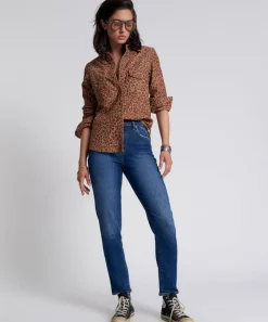 Denim Jeans|ONE TEASPOON Luxe Power Blue Legend High Waist Mom Jeans