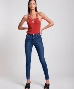 Denim Jeans|ONE TEASPOON Manhattan Blue High Waist Freebrids Ii