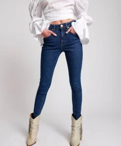 Denim Jeans|ONE TEASPOON Manhattan Blue Super High Waist Freebrids 11