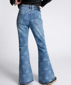 Denim Jeans|ONE TEASPOON Medusa Marines Low Waist Extreme Flare Jeans