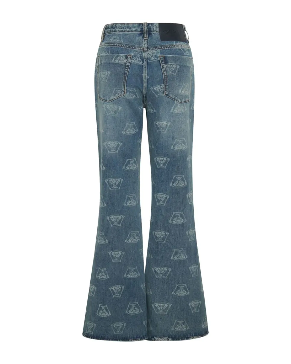Denim Jeans|ONE TEASPOON Medusa Marines Low Waist Extreme Flare Jeans