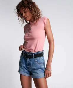 Denim Shorts|ONE TEASPOON Medusa Pioneer High Waist Vintage Fit Shorts