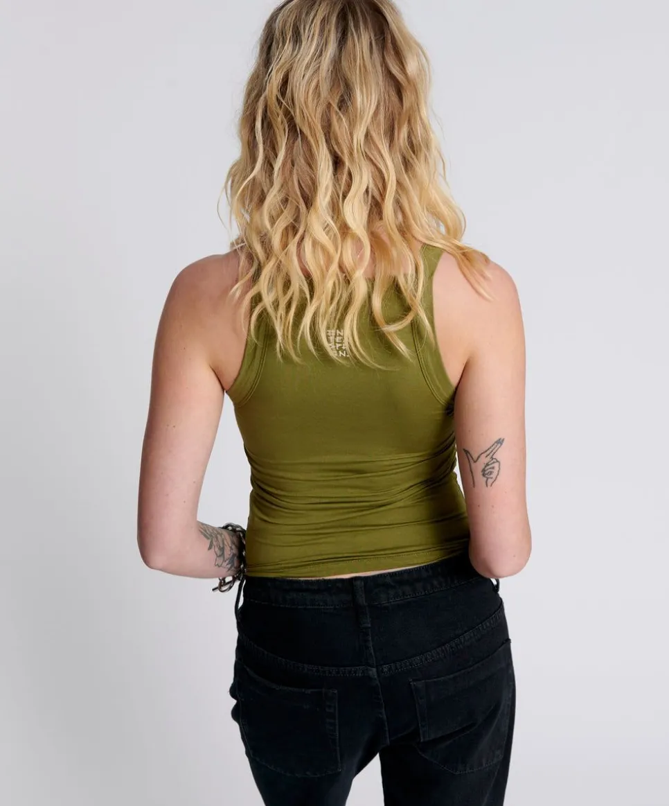 Tees & Tanks|ONE TEASPOON Miami Bamboo Logo Tank