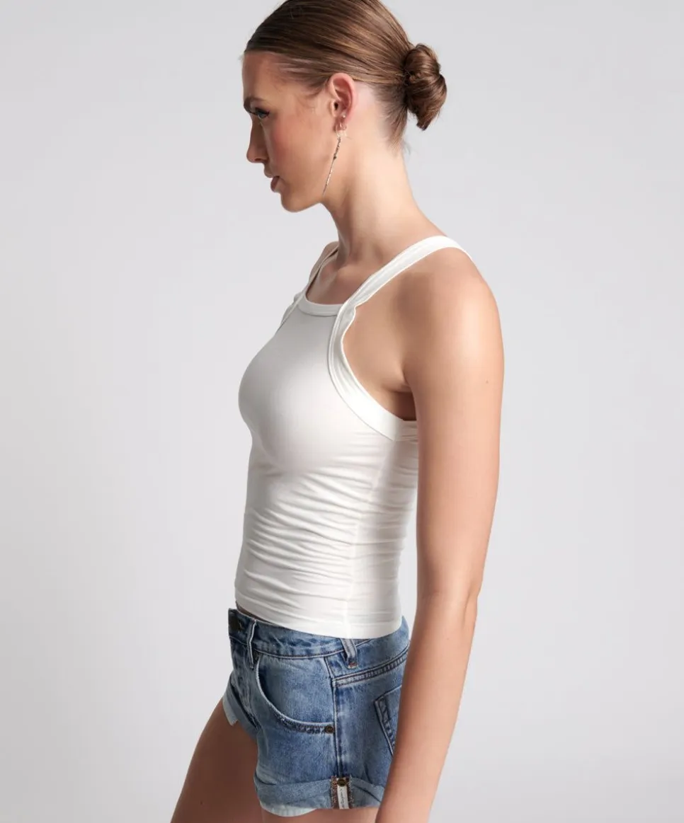 Tees & Tanks|ONE TEASPOON Miami Bamboo Logo Tank