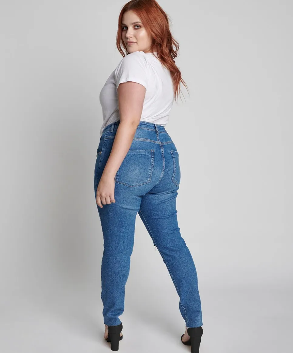Denim Jeans|ONE TEASPOON Miami Blue Freebirds Ii High Waist Skinny Jeans