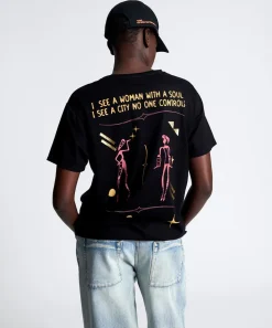 Organic Tees|ONE TEASPOON Midh Gold Lyrics Organic Unisex Tee