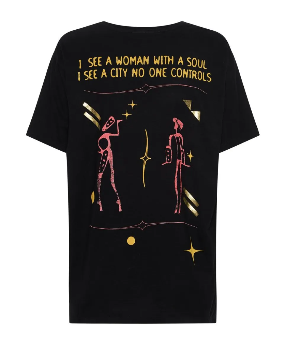 Organic Tees|ONE TEASPOON Midh Gold Lyrics Organic Unisex Tee