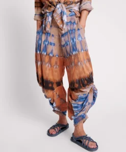 Bottoms|ONE TEASPOON Mirage Hand Tie Dyed Gypsy Harem Pants