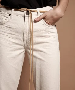 Denim Jeans|ONE TEASPOON Nashville Cream Truckers Mid Rise Straight Leg Jeans