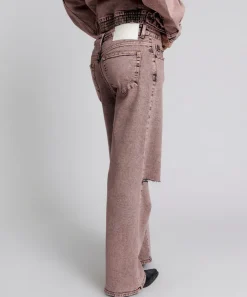 Denim Jeans|ONE TEASPOON Night Haze Jackson Mid Waist Wide Leg Jeans