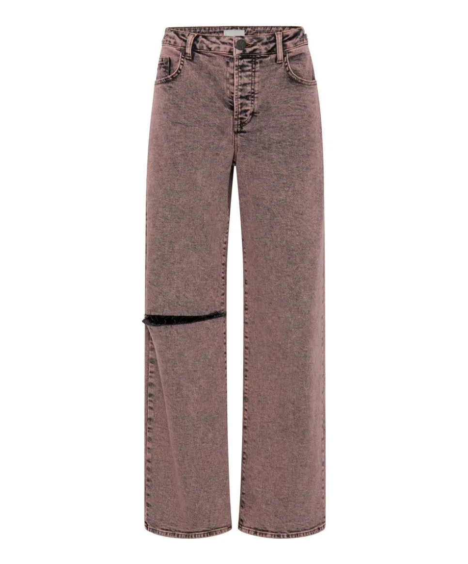 Denim Jeans|ONE TEASPOON Night Haze Jackson Mid Waist Wide Leg Jeans