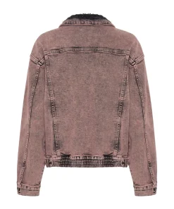 Jackets|ONE TEASPOON Night Haze Oversized Denim Trucker Jacket