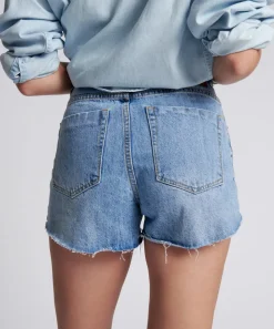 Denim Shorts|ONE TEASPOON Ocean Bonitas High Waist Denim Shorts