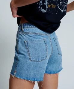 Denim Shorts|ONE TEASPOON Ocean Legend Mom Fit Shorts