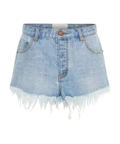Denim Shorts|ONE TEASPOON Ocean Outlaws Mid Length Denim Shorts