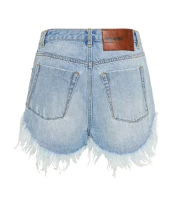 Denim Shorts|ONE TEASPOON Ocean Outlaws Mid Length Denim Shorts