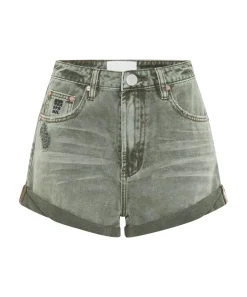 Denim Shorts|ONE TEASPOON Old Khaki Bandits High Waist Shorts
