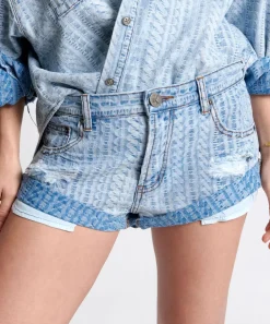 Denim Shorts|ONE TEASPOON On Repeat Bandit Low Waist Denim Shorts
