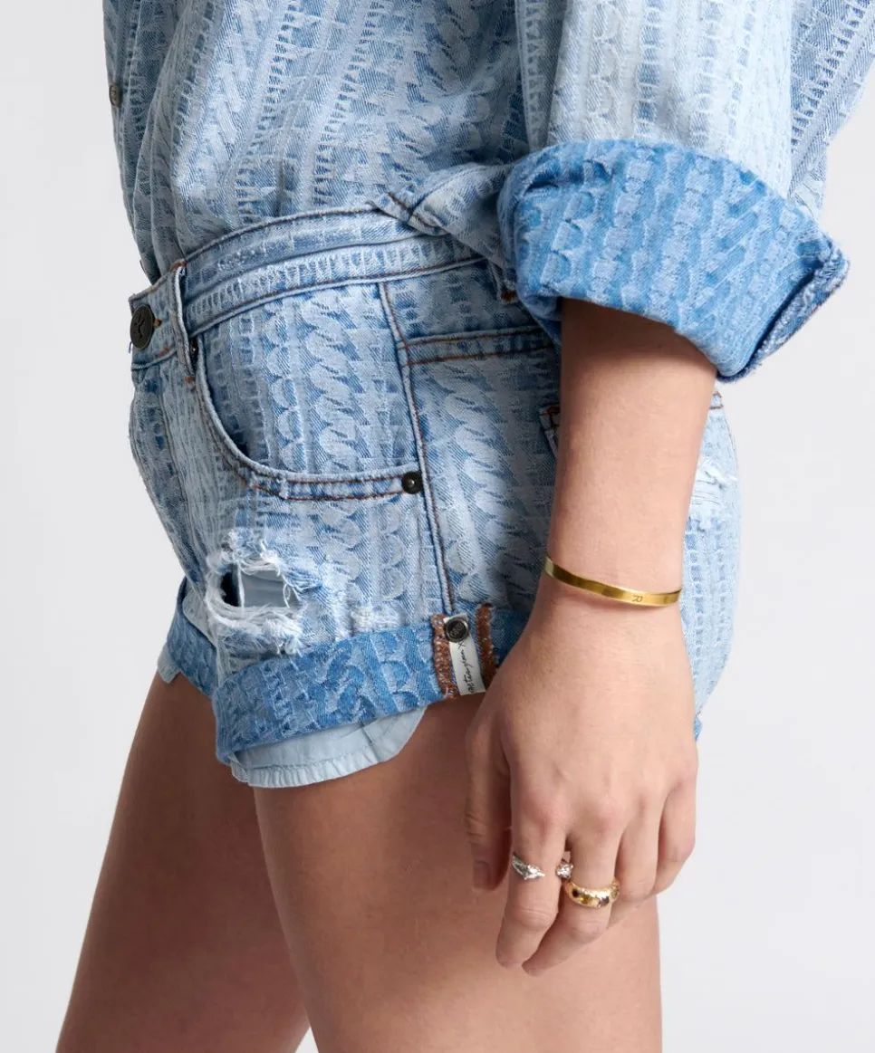Denim Shorts|ONE TEASPOON On Repeat Bandit Low Waist Denim Shorts