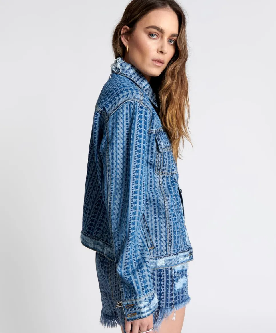 Jackets|ONE TEASPOON On Repeat Denim Trucker Jacket
