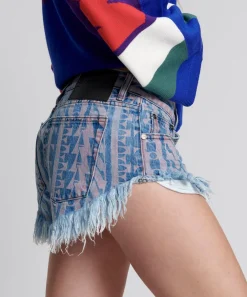 Denim Shorts|ONE TEASPOON On Repeat Dukes Low Waist Mini Denim Shorts