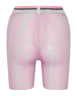 Bottoms|ONE TEASPOON On Repeat Mesh Bike Shorts