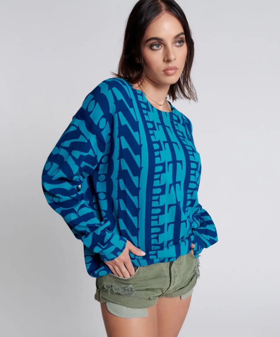 Knitwear|ONE TEASPOON On Repeat Oversized Sweater