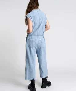 Denim Jumpsuits|ONE TEASPOON On Repeat Safari Camp Overalls
