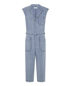 Denim Jumpsuits|ONE TEASPOON On Repeat Safari Camp Overalls