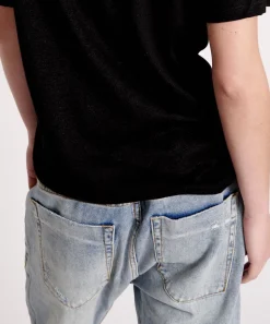 Graphic Tees|ONE TEASPOON Linen Wide Neck Tee