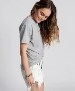 Graphic Tees|ONE TEASPOON Logo Crew Neck Tee