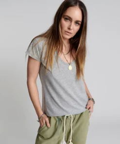 Basic Tees|ONE TEASPOON Scoop Neck Basic Tee